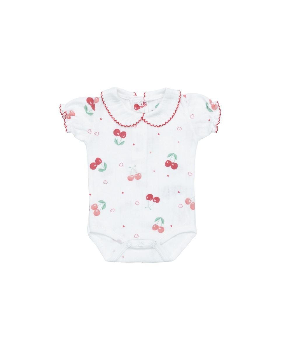 Body em algodão FS Baby Branco-1