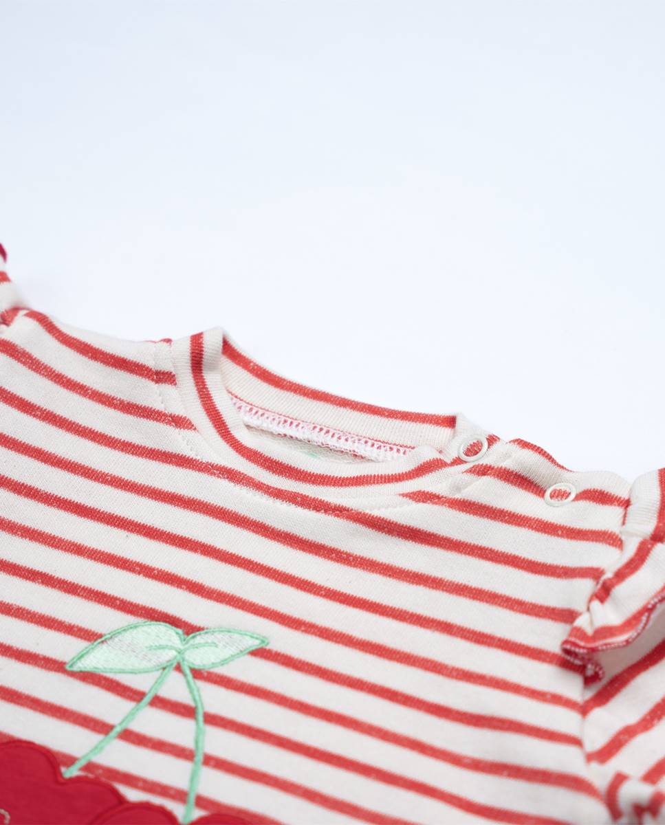 Sweatshirt em felpa FS Baby Laranja-2