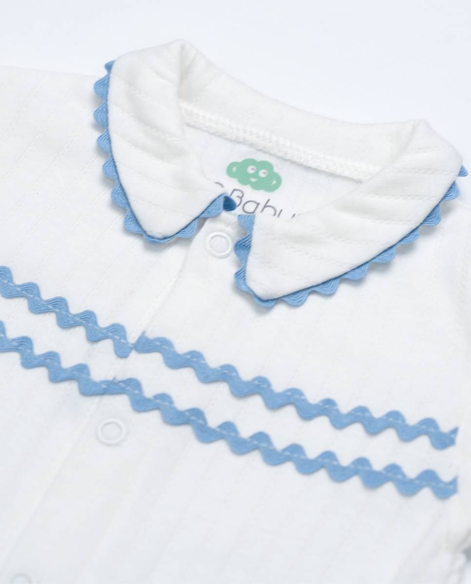 Babygrow em algodão FS Baby Branco-2