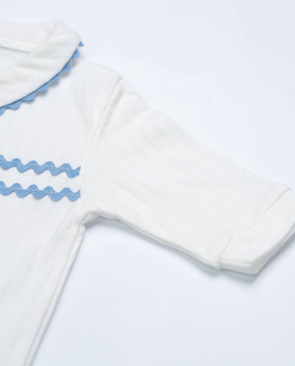 Babygrow em algodão FS Baby Branco-5