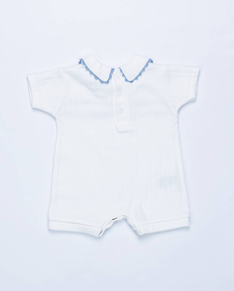 Macacão em algodão FS Baby Branco-6