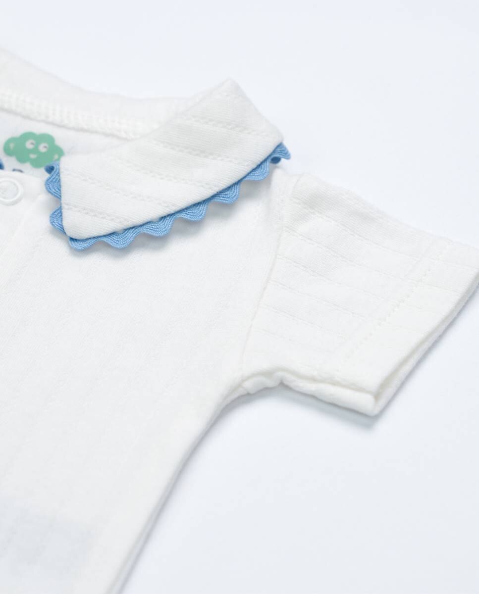 Polo body em algodão FS Baby Branco-5