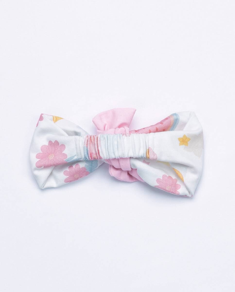Bandolete em algodão orgânico FS Baby Rosa-4