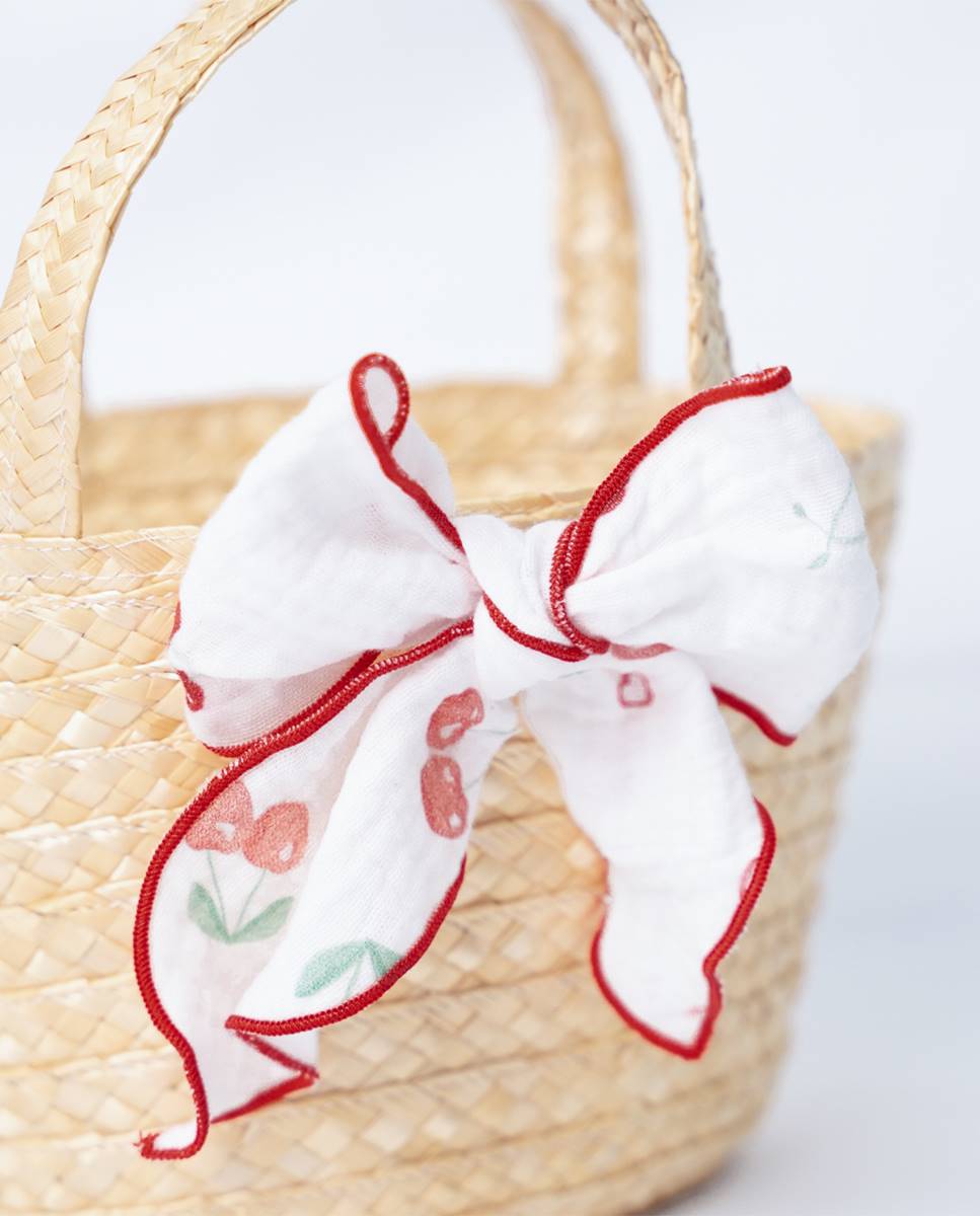 Cesta de palha FS Baby Branco-3