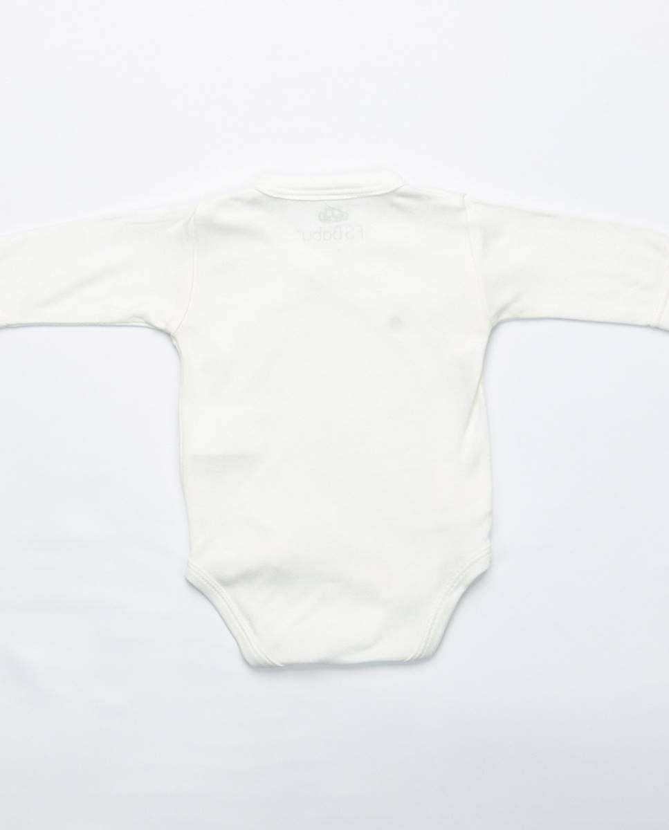 Body em bambu FS Baby Branco-6