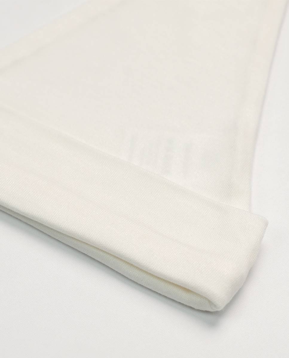 Gorro em bambu Branco-3
