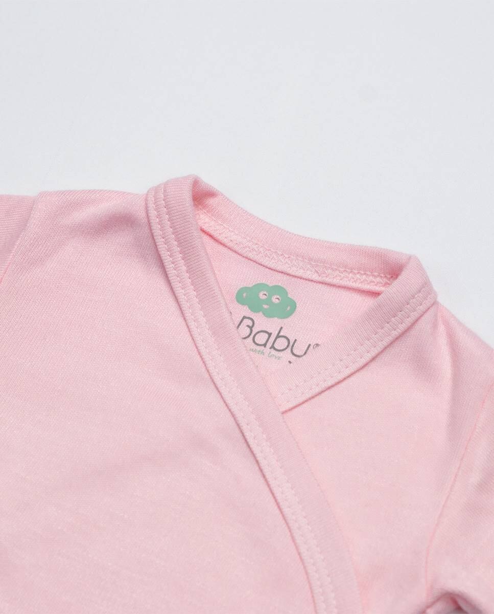 Body em bambu FS Baby Rosa-2