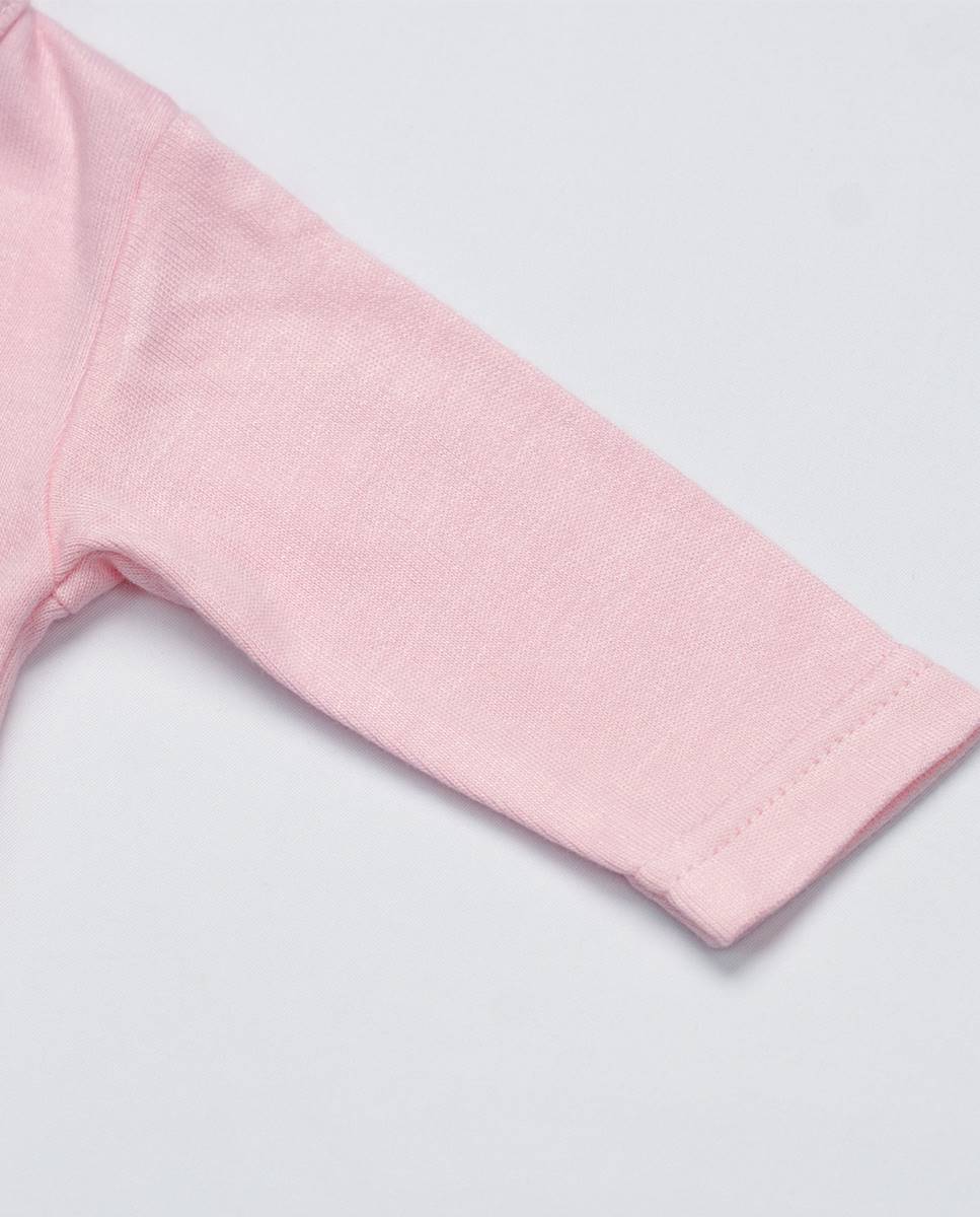 Body em bambu FS Baby Rosa-5