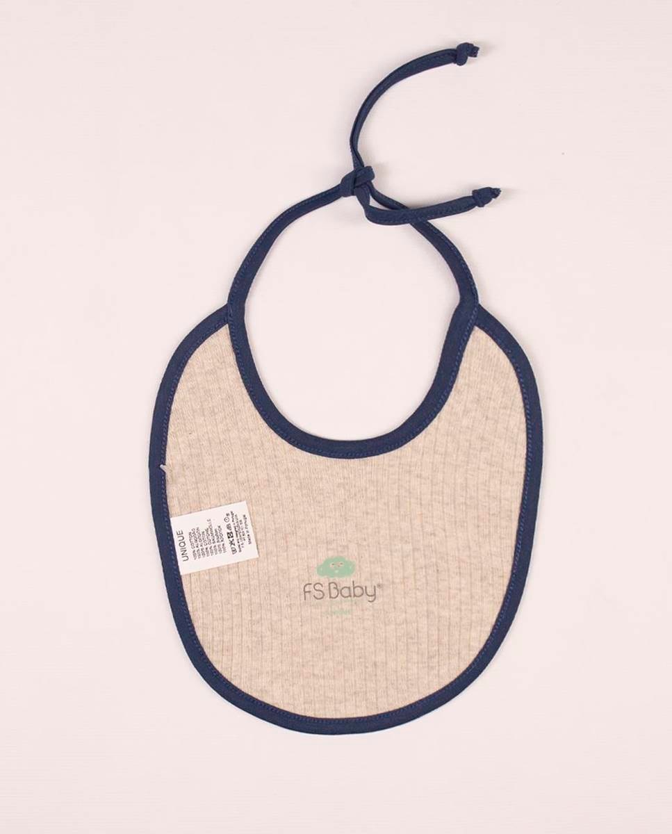 Babete em algodão canelado Multicolor-3