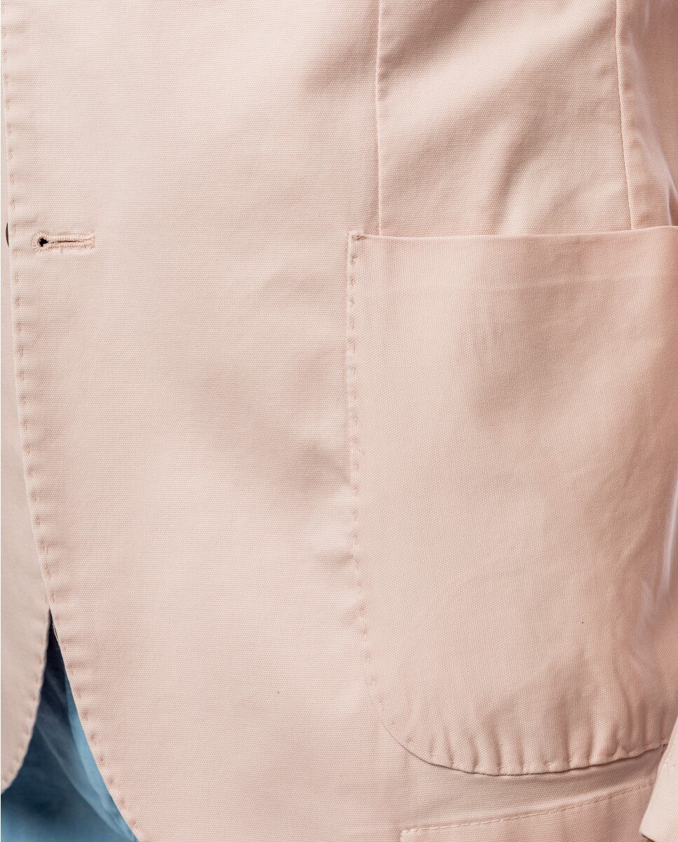 Blazer Soft Slim Liso em Rosa-claro Rosa-6