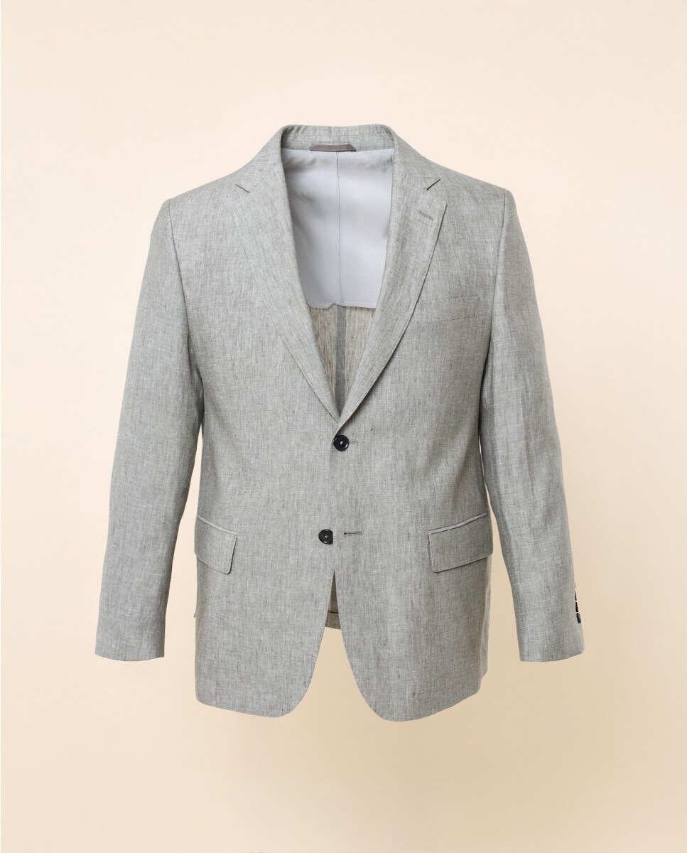 Imagem 0 de Blazer Regular Liso em Verde