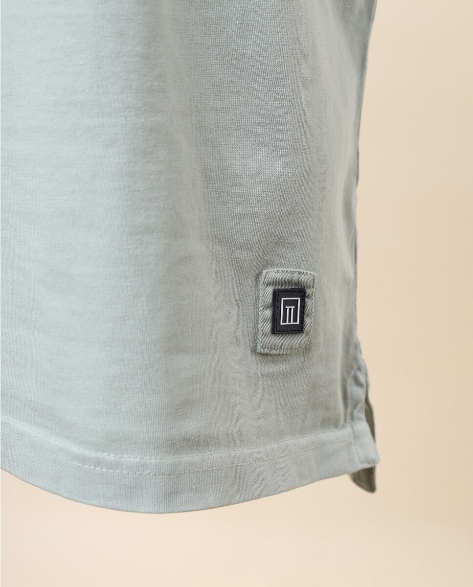 Polo Camisola em Verde Claro Verde-claro-4