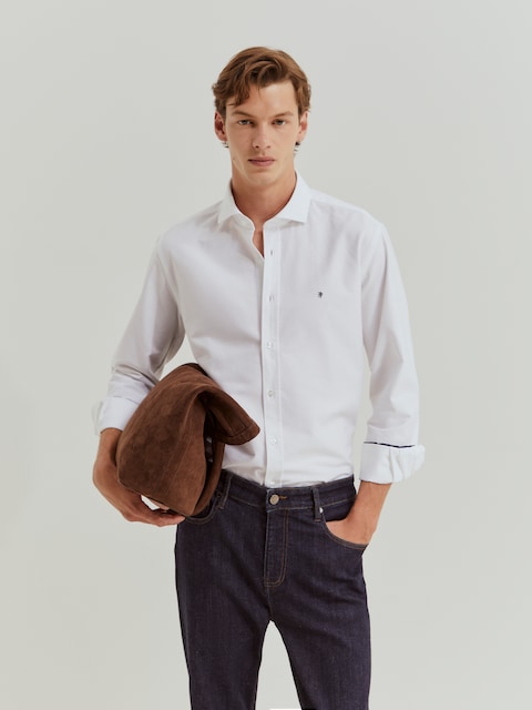 Imagem 0 de Camisa Oxford Ajustada