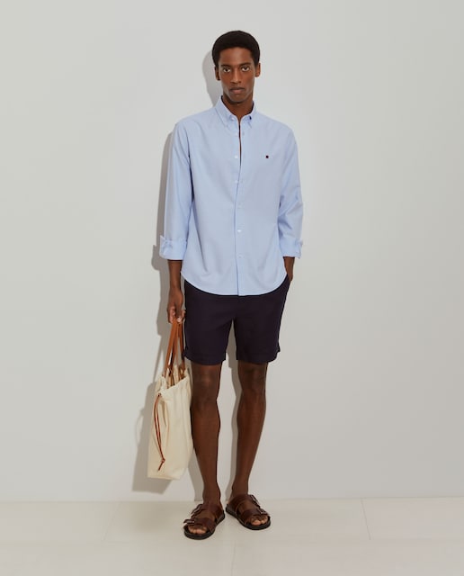 Imagem 0 de Camisa Oxford em Algodão Regular Fit