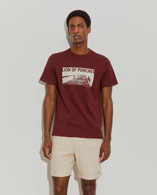 Imagem 0 de T-shirt em Algodão 100% de Manga Curta