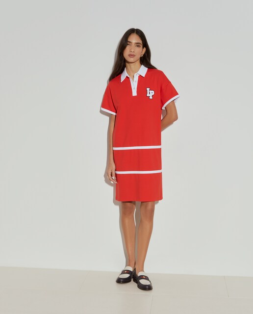 Imagem 0 de Vestido Polo de Manga Curta