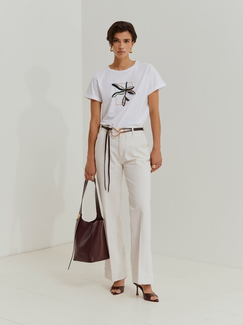 Imagem 0 de Calças Largas em Jeans