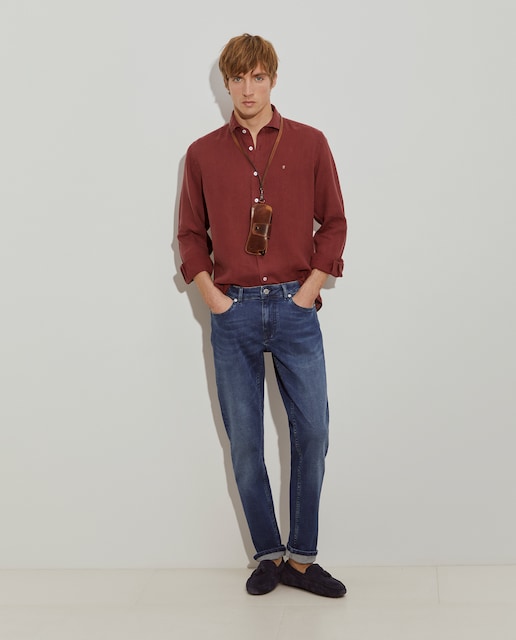 Imagem 0 de Jeans com 5 Bolsos Ajustados