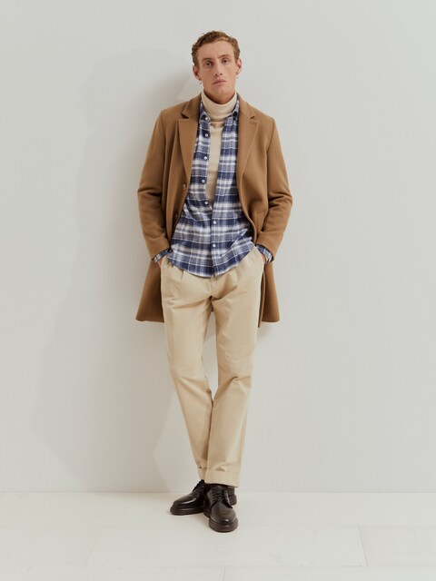 Imagem 0 de Sobretudo de Mescla de Lã