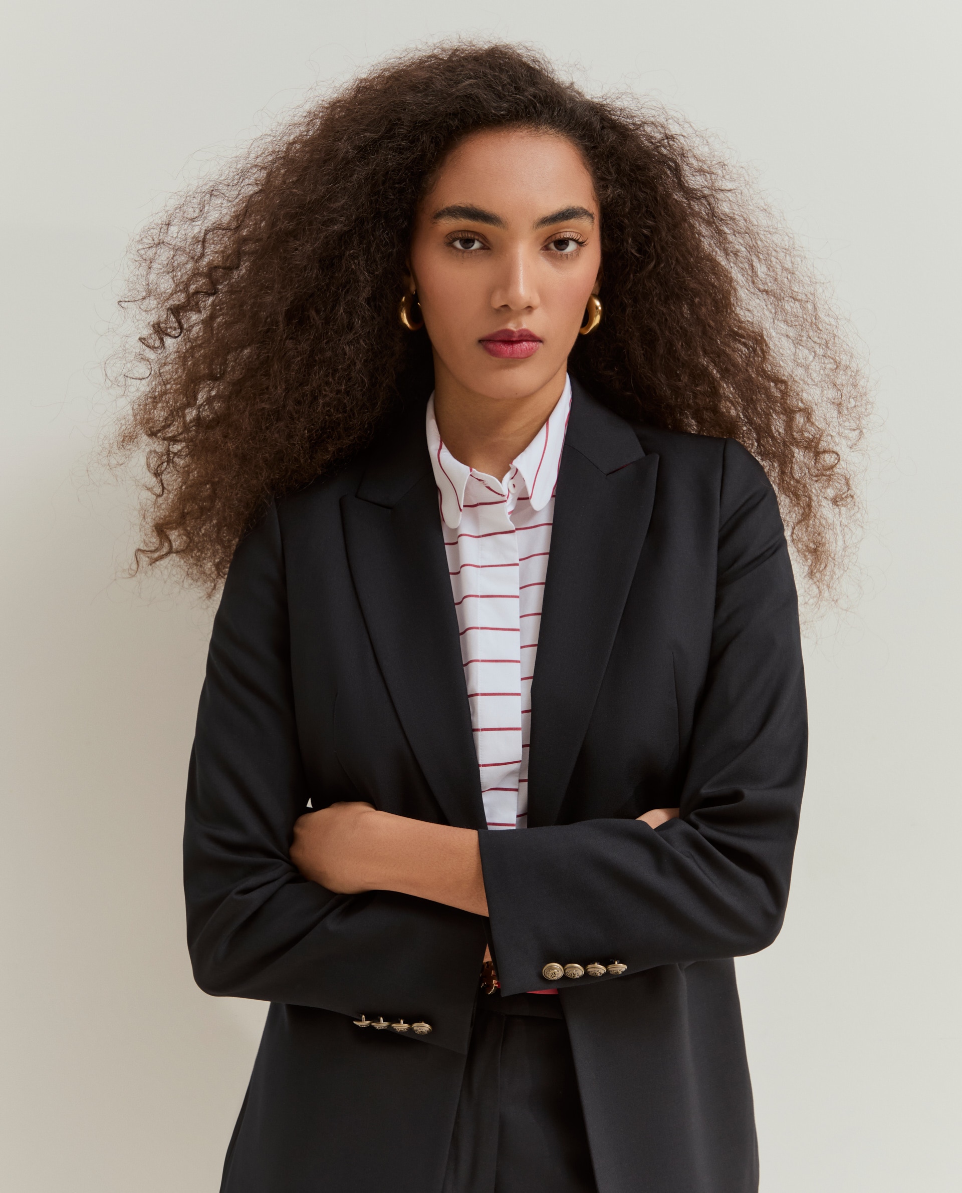 Blazer clássico regular fit Azul-marinho-2