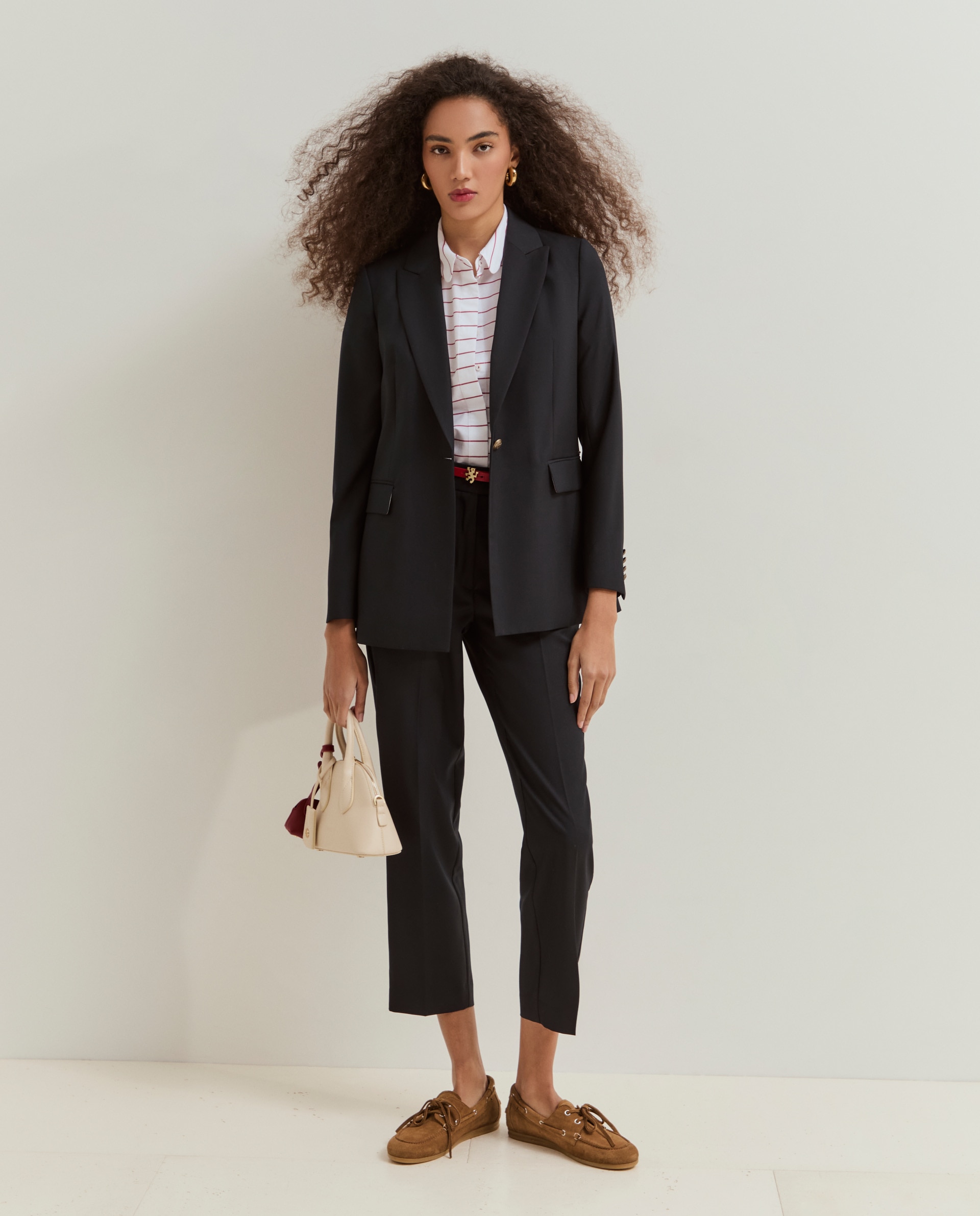 Blazer clássico regular fit Azul-marinho-4