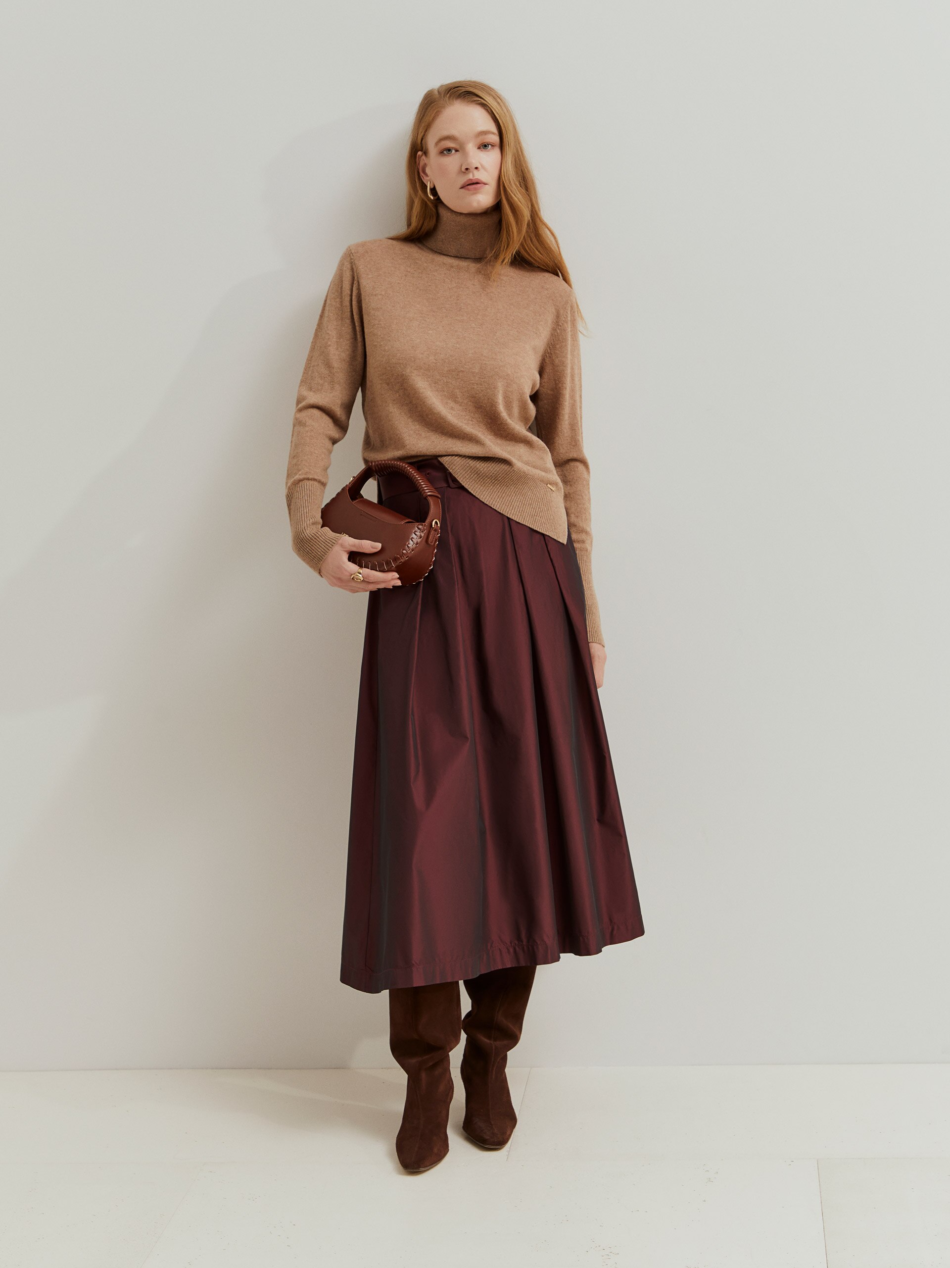 Imagem 0 de Camisola de Gola Alta de Lã