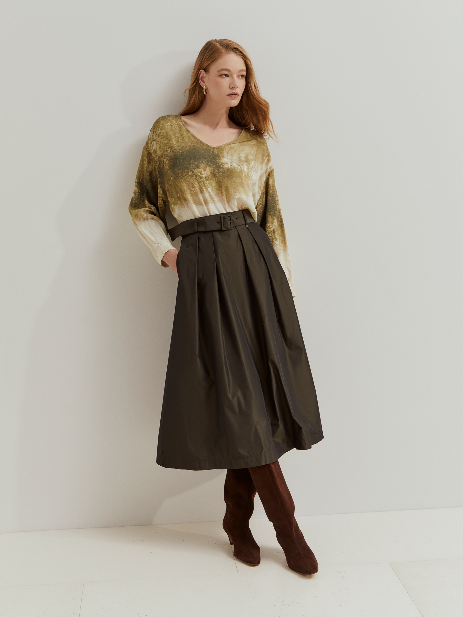 Imagem 0 de Blusa Estampada Fluida