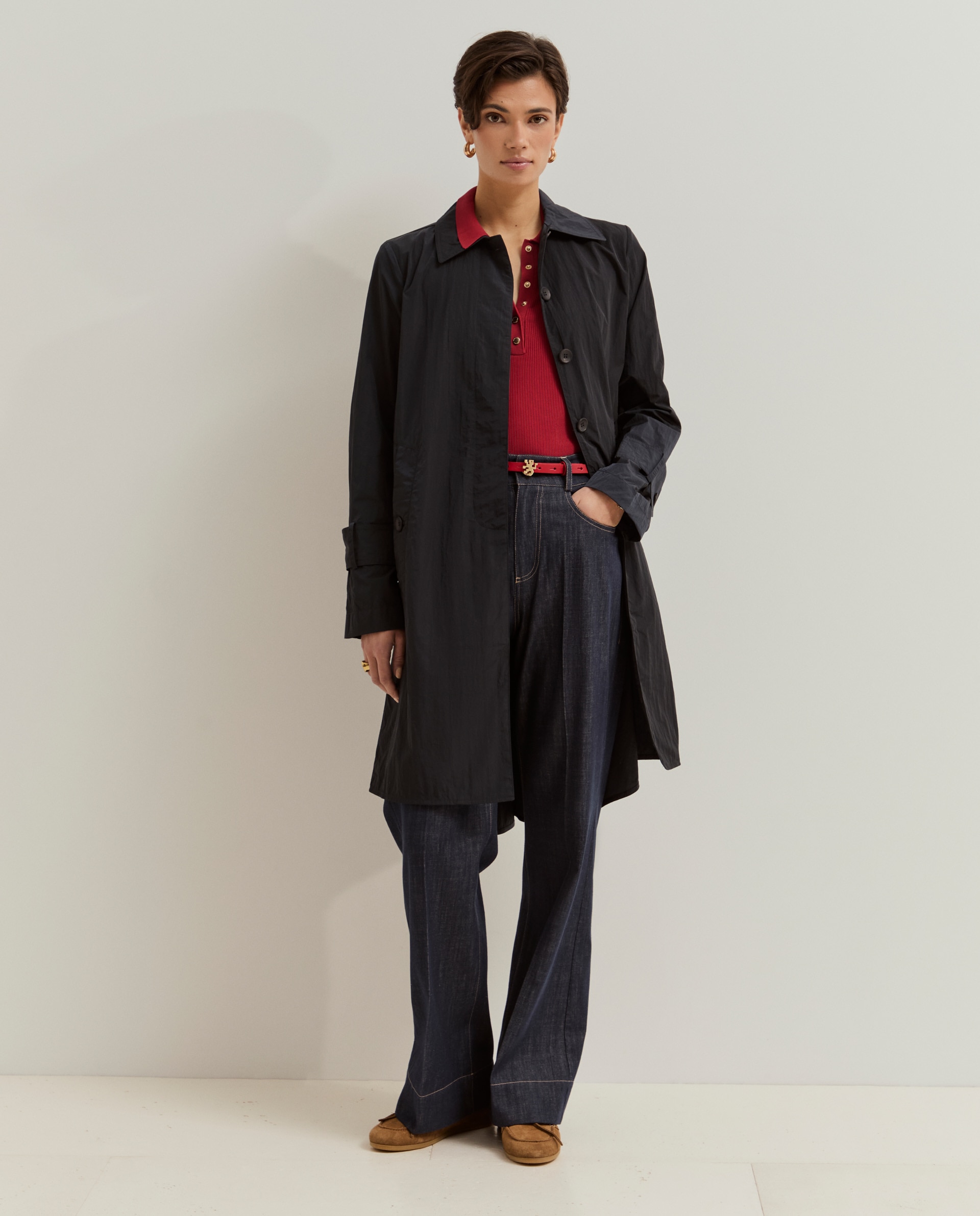 Gabardine Midi Azul-marinho-4