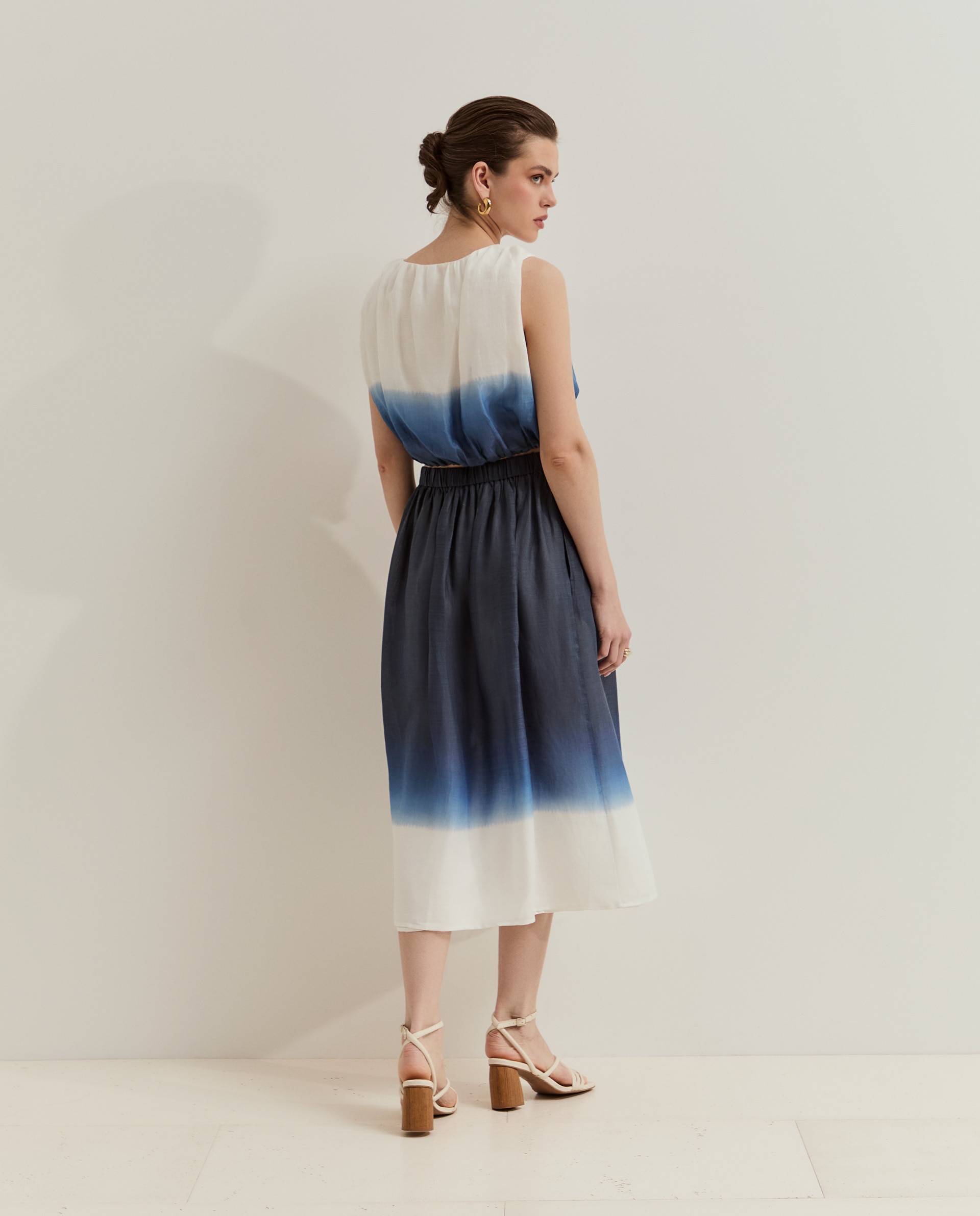Saia Midi Azul-3