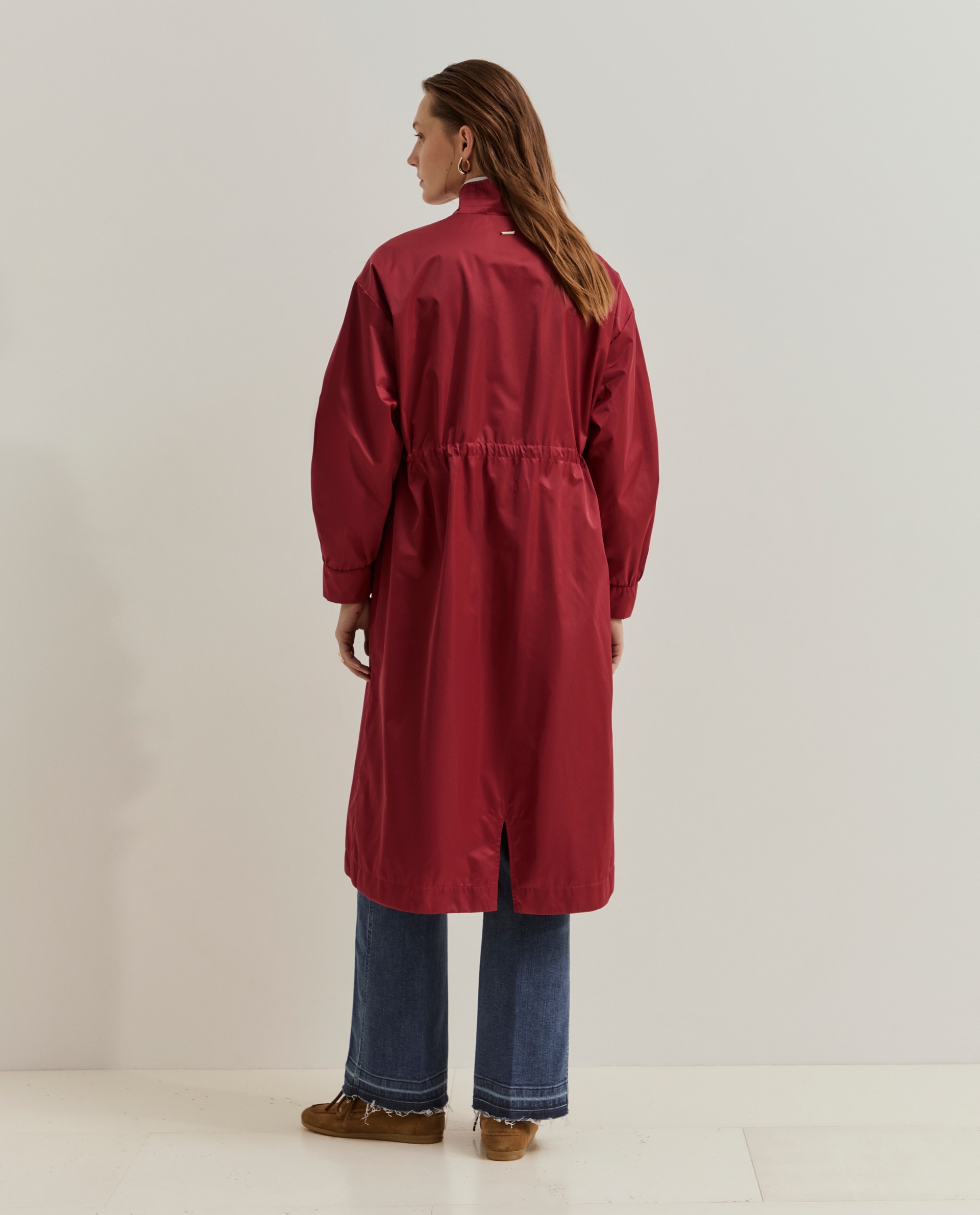 Parka Comprida Vermelho-3