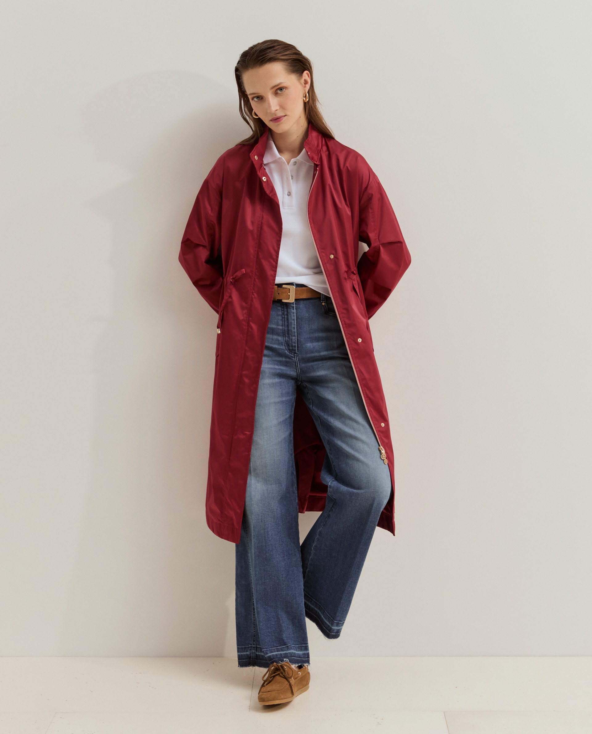 Parka Comprida Vermelho-4
