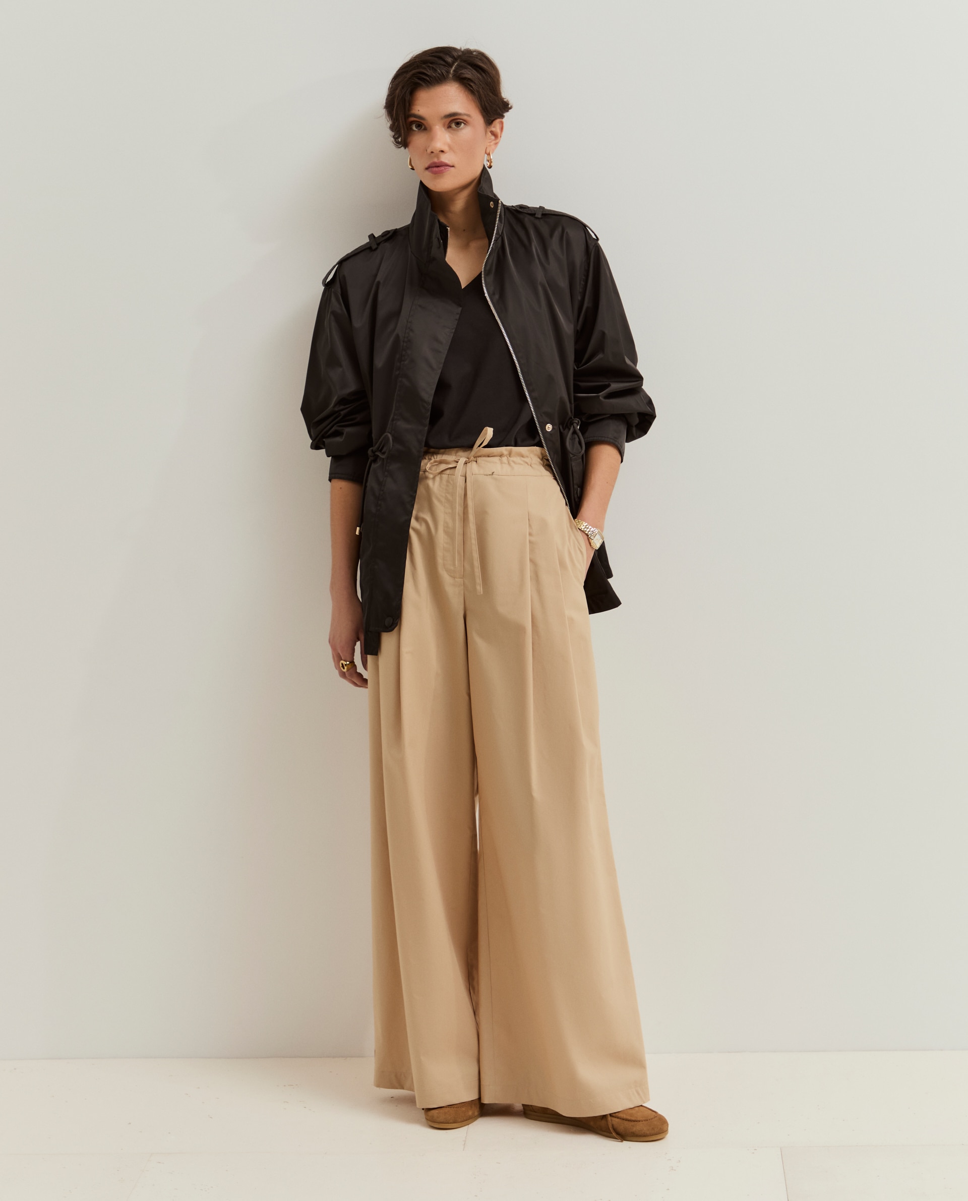 Imagem 0 de Parka com Gola Alta