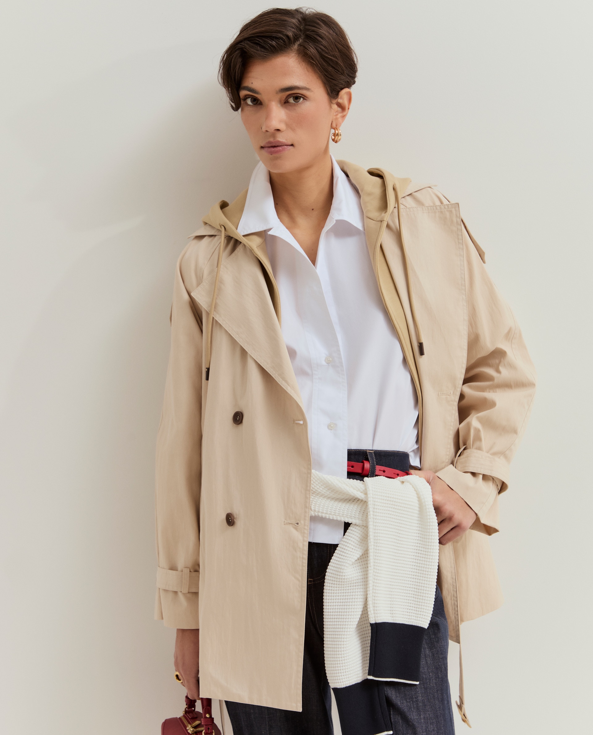 Imagem 0 de Gabardina Curta