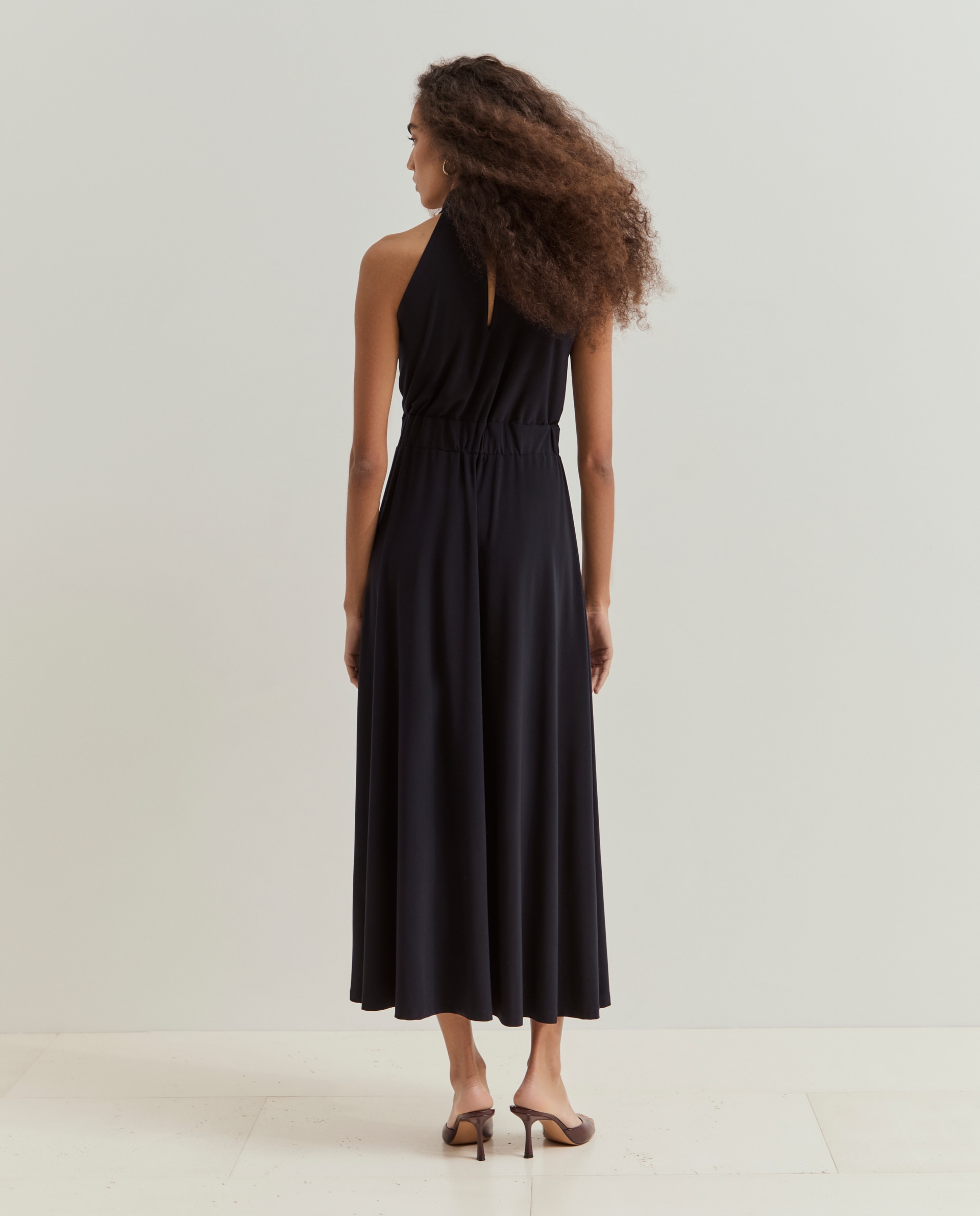Vestido Halter Azul-marinho-3