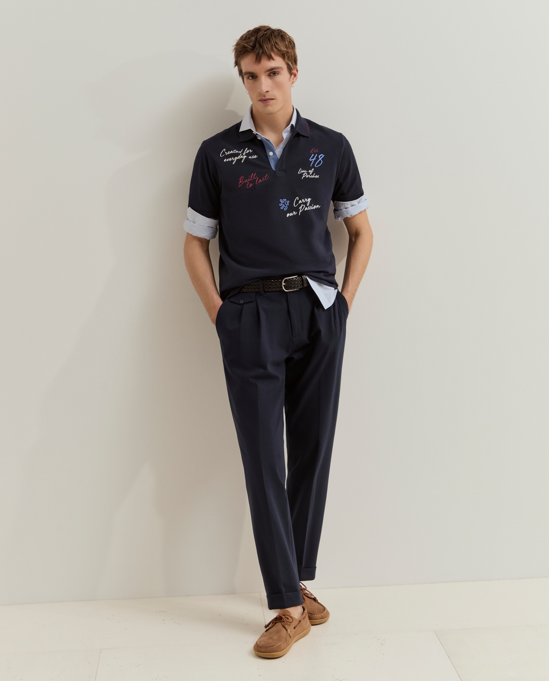 Imagem 0 de Calças chino regular fit