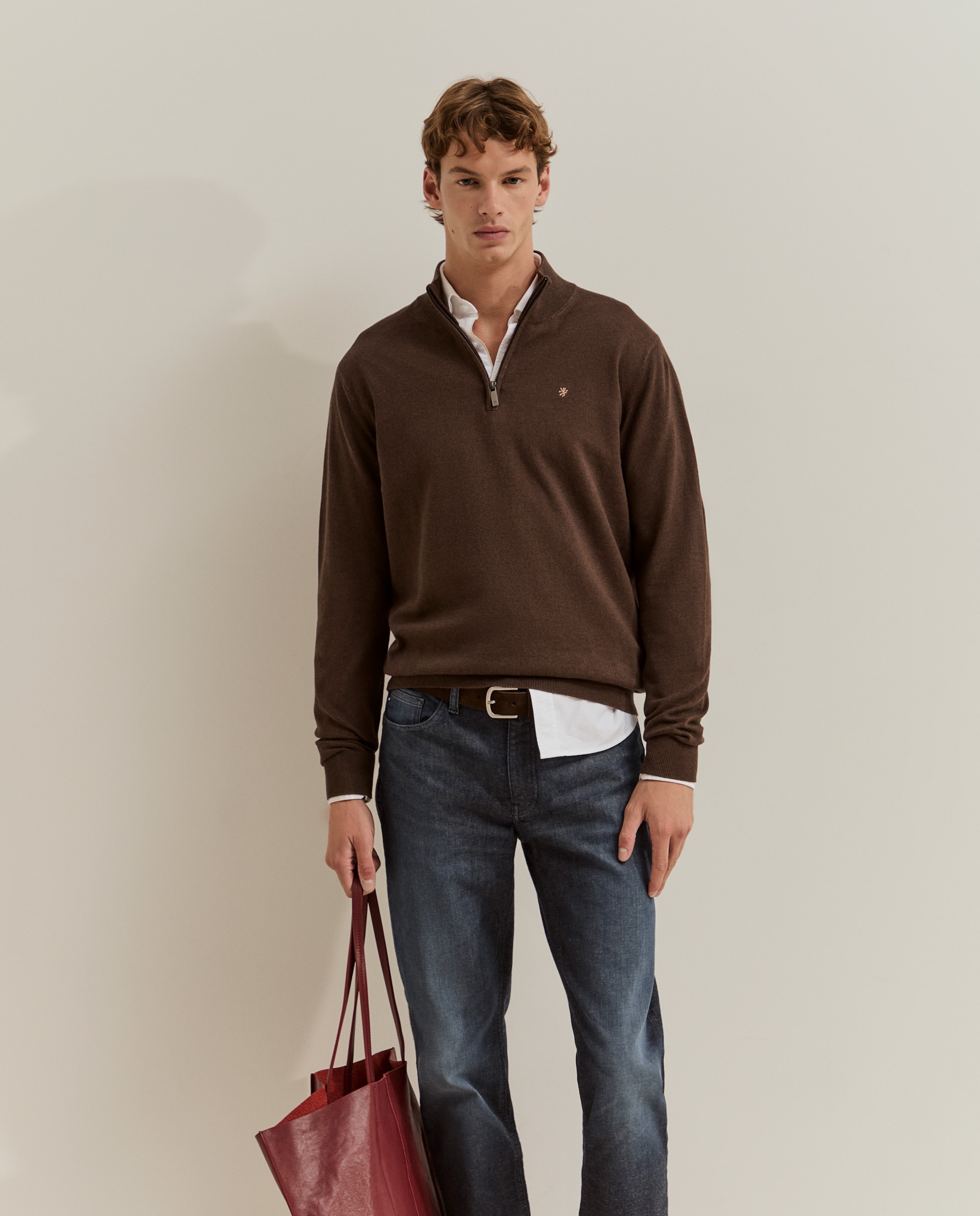 Imagem 0 de Camisola em Algodão com Fecho Zip
