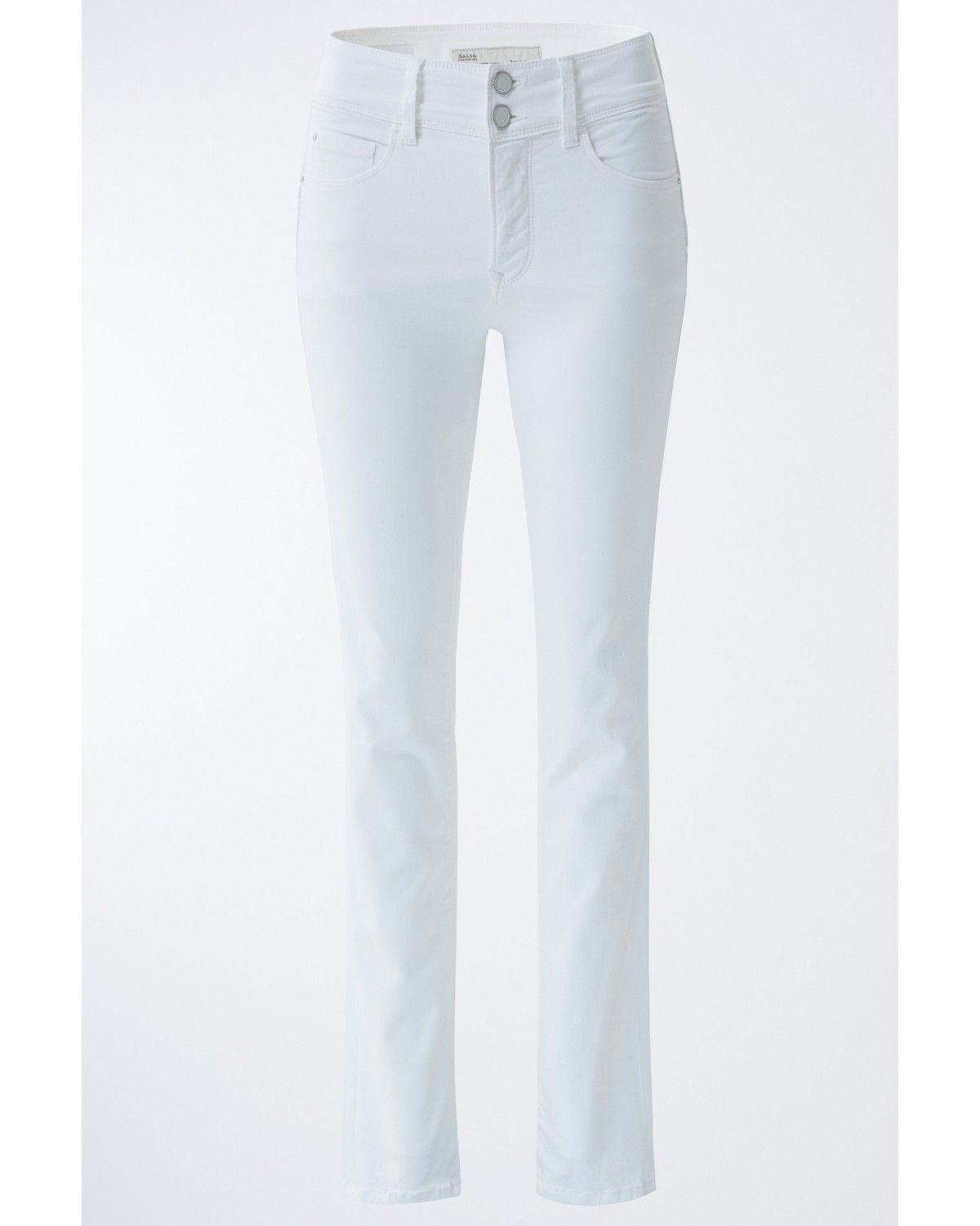 Jeans Secret Push In Slim Branco-6