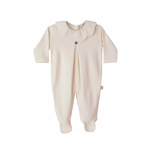 Imagem 0 de Babygrow em Malha para Bebé com Gola em Piqué