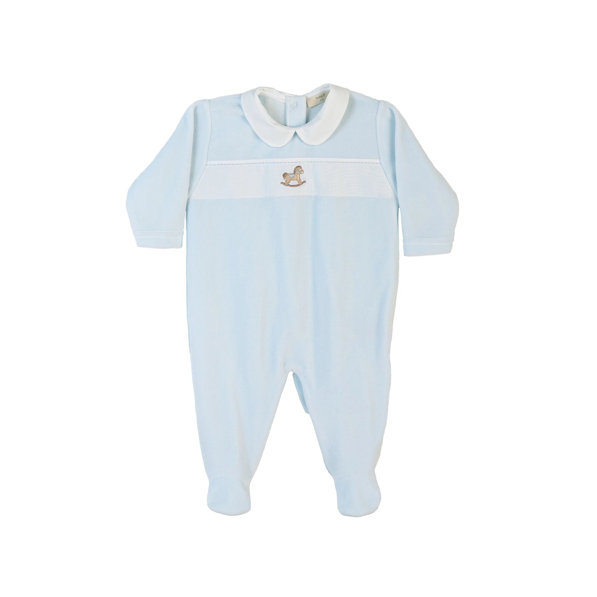Babygrow com Cavalinho Azul-1