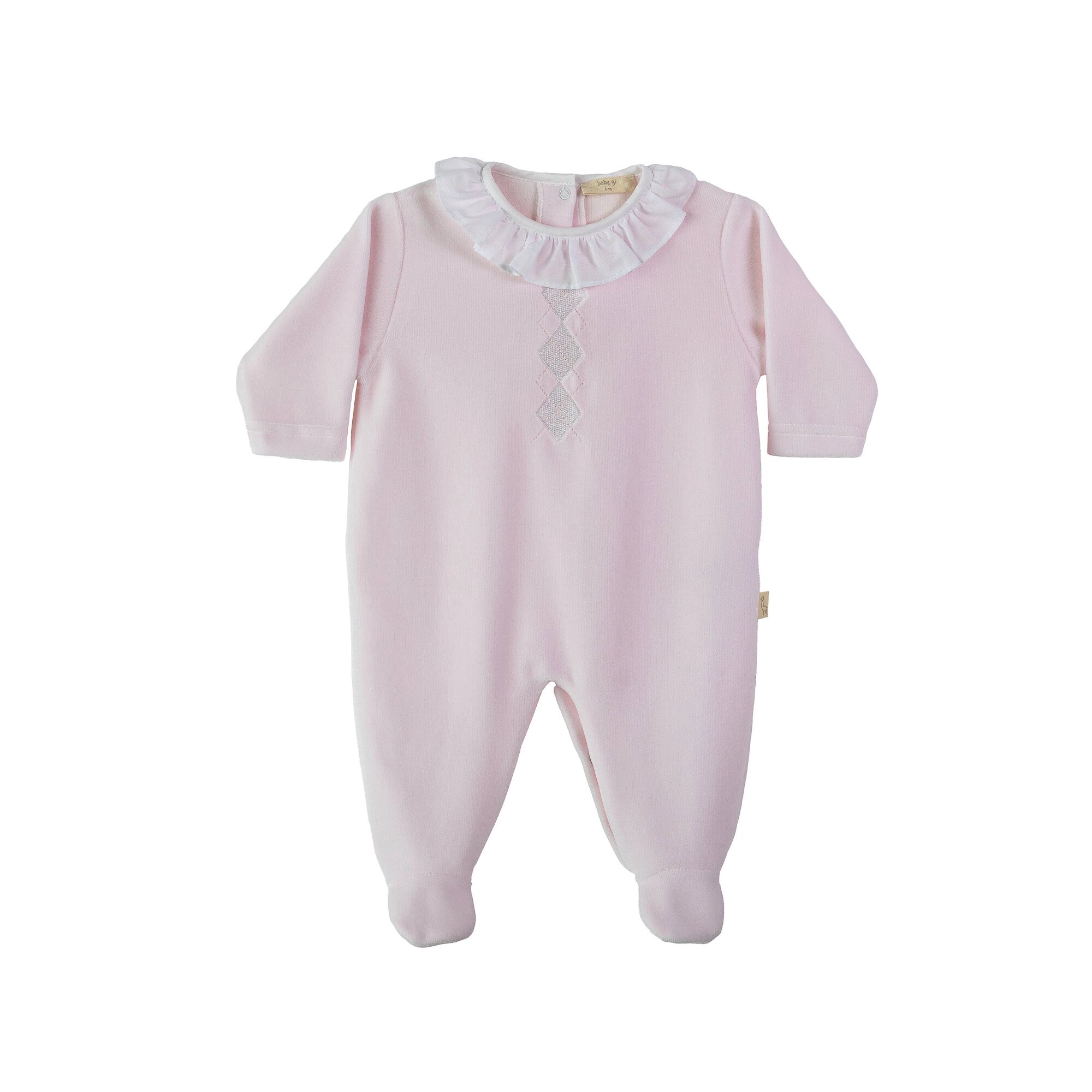 Imagem 0 de Babygrow em Veludo com Bordado