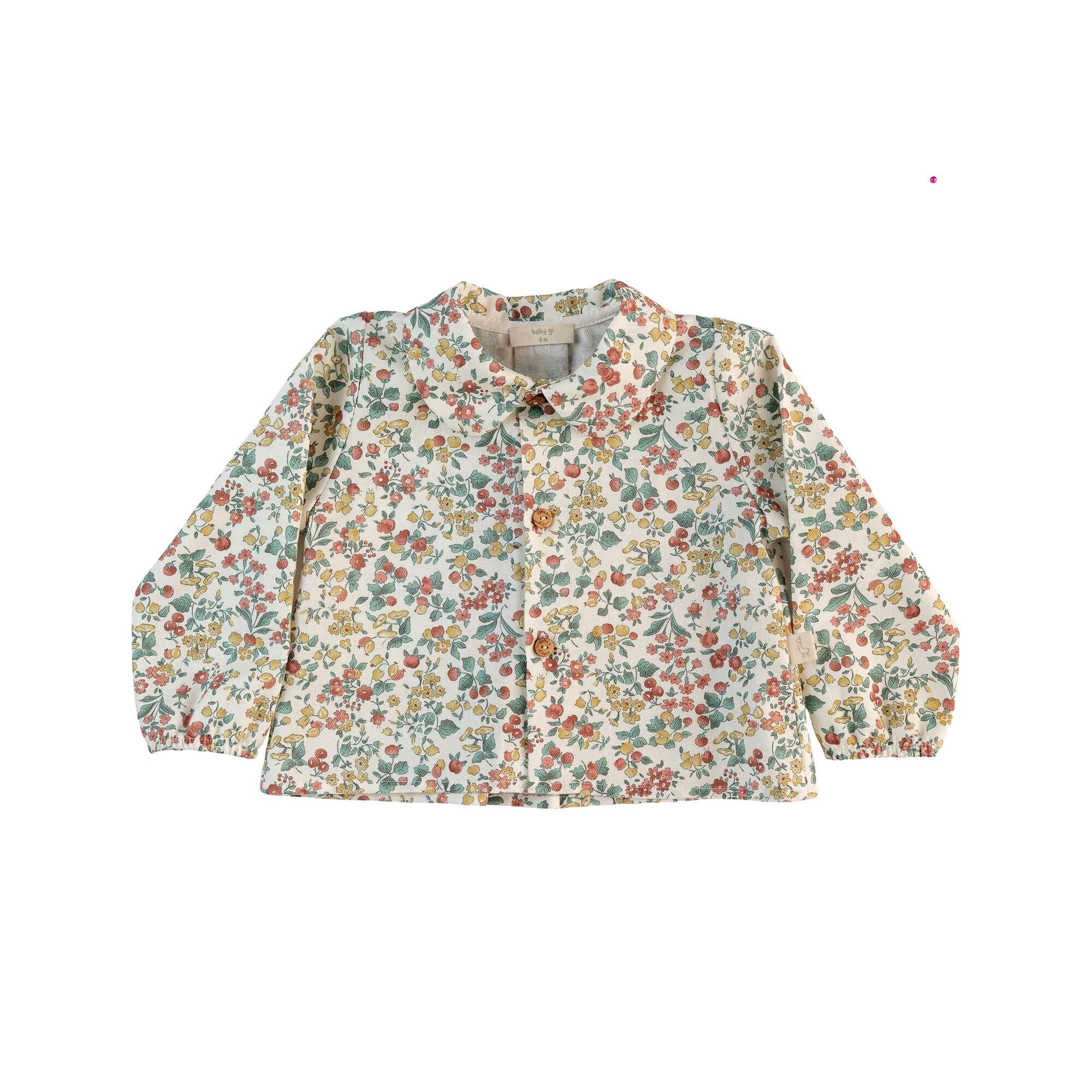 Blusa com Gola Redonda Baby Gi Estampado-1