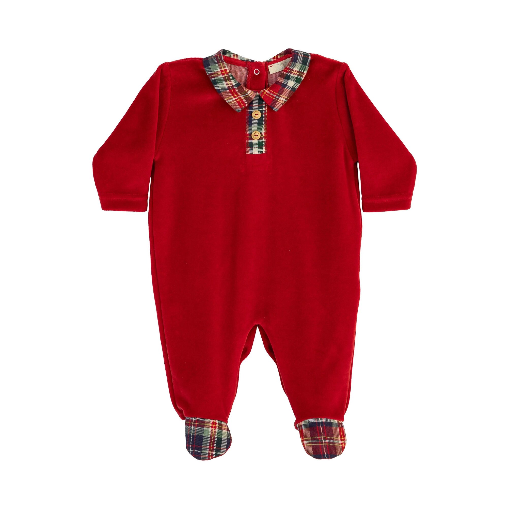 Babygrow Vermelho com Carcela Baby Gi Vermelho-1