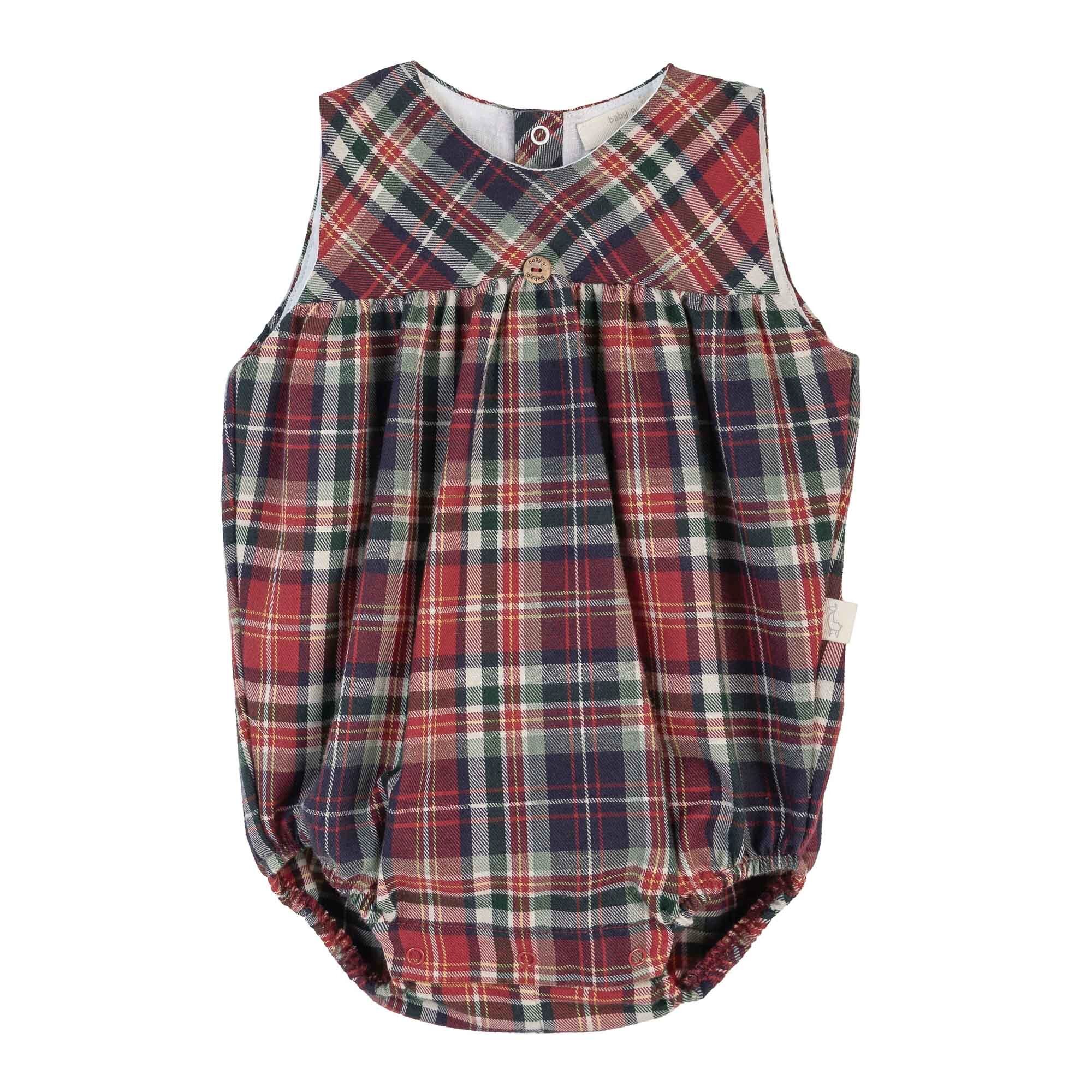 Fofo com Botões de Madeira Baby Gi Vermelho-1