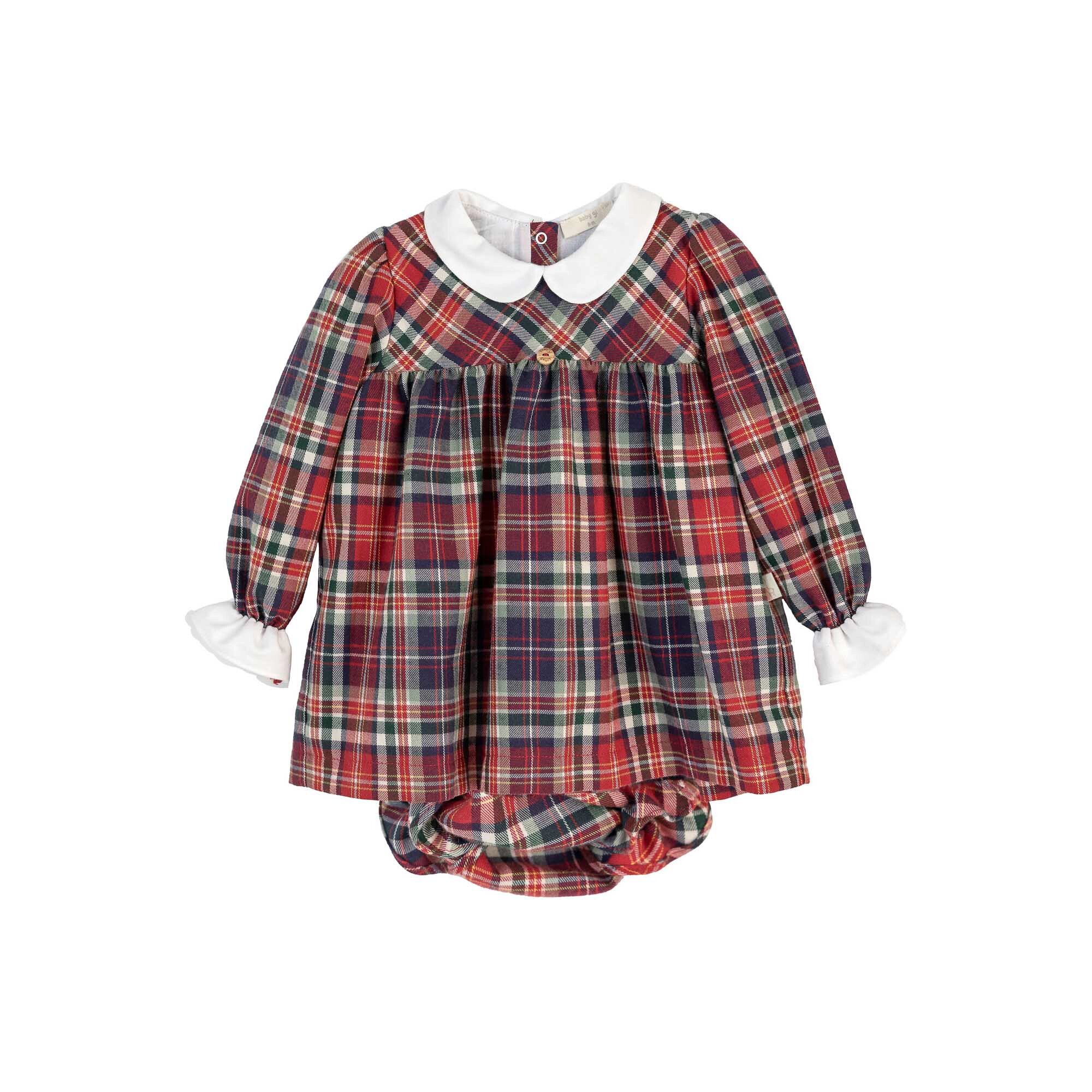 Vestido com Tapa-Fraldas Vermelho-1