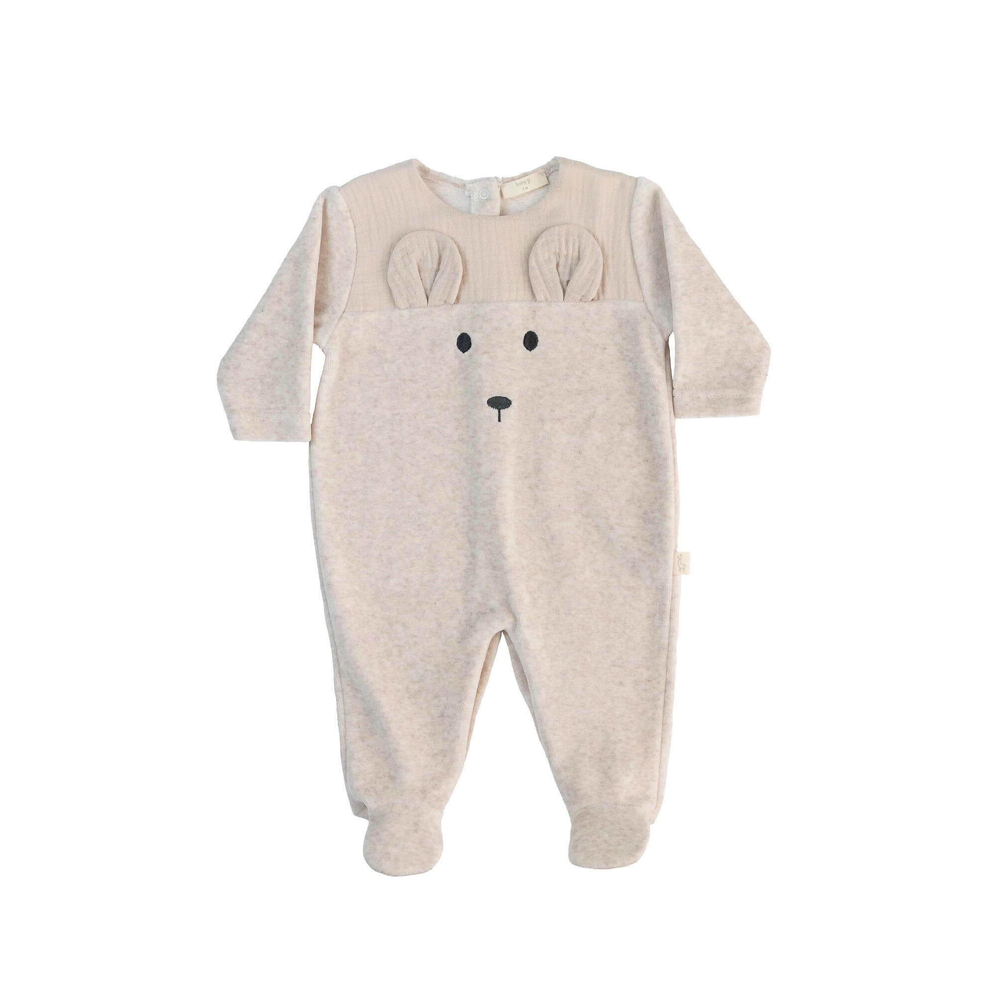 Babygrow com Urso Camel-1