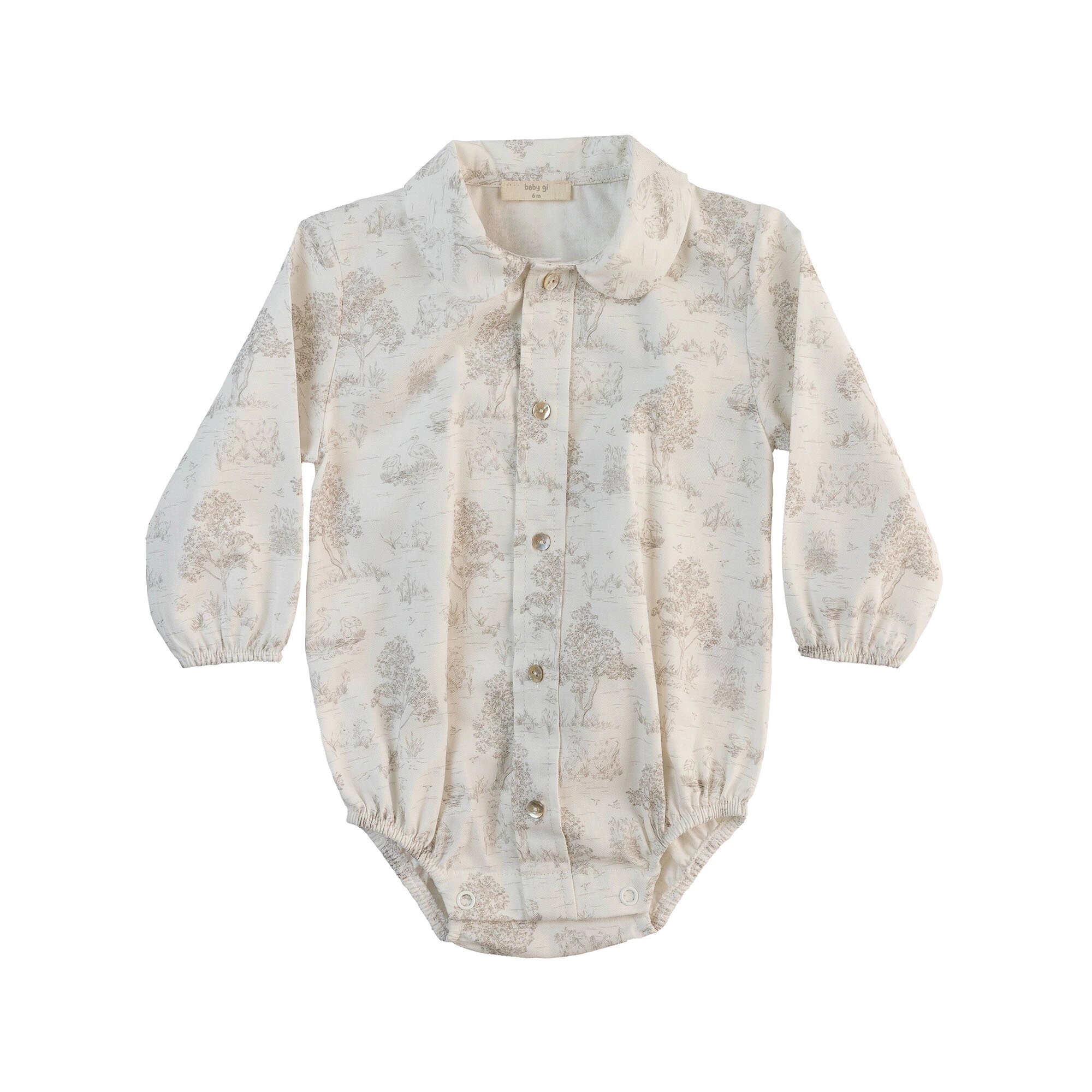 Imagem 0 de Body-Camisa de Abertura Frontal