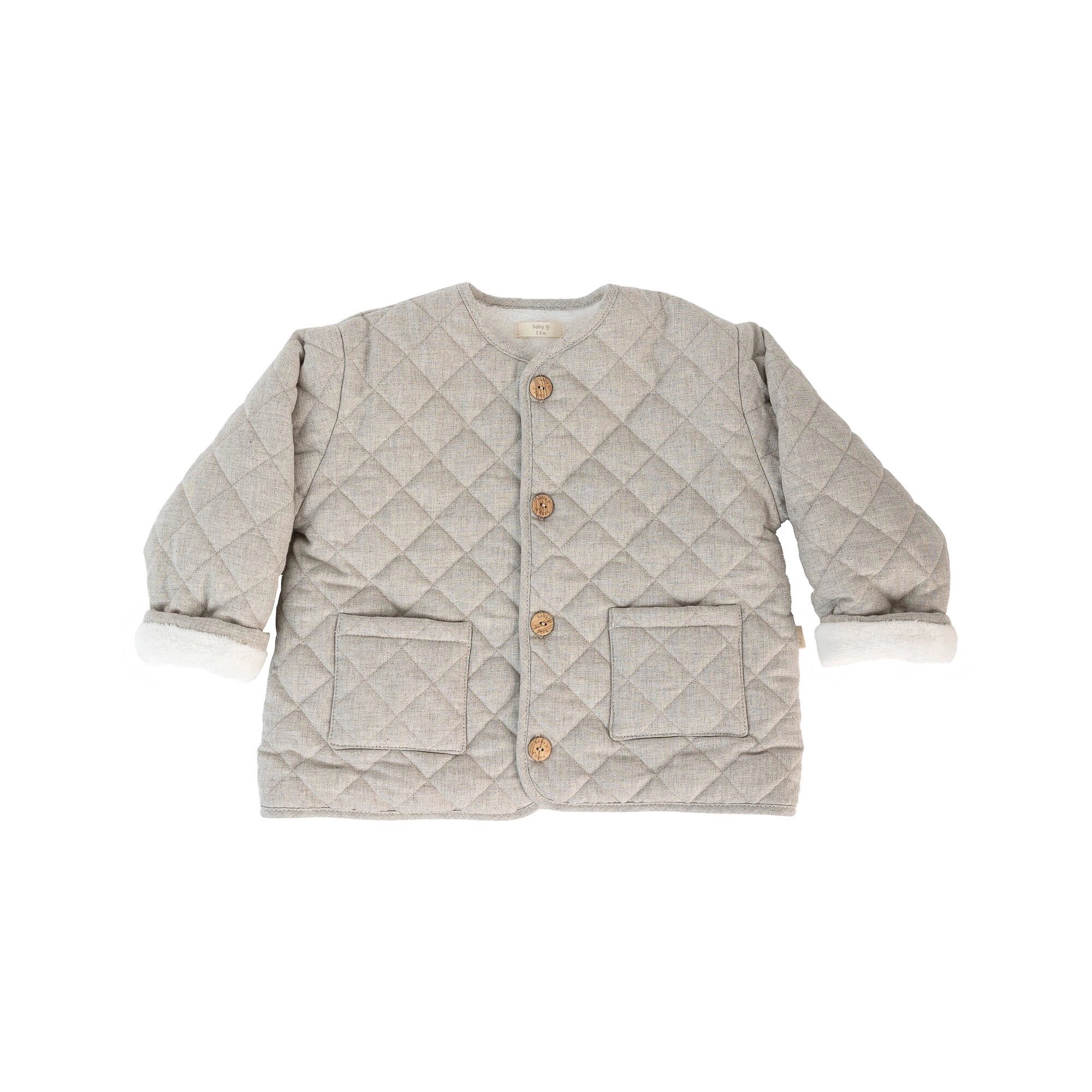 Imagem 0 de Casaco Acolchoado Forrado em Pêlo