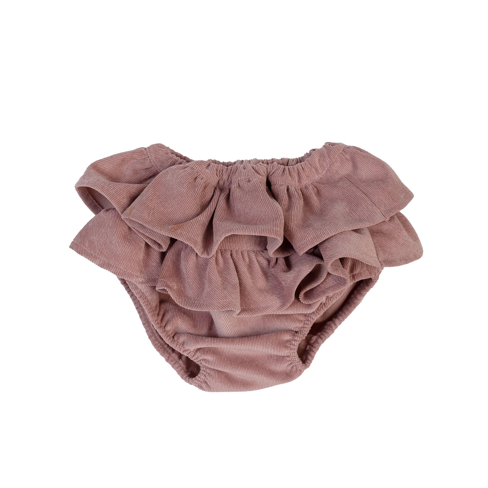 Imagem 0 de Tapa-Fraldas em Bombazine com Folhos