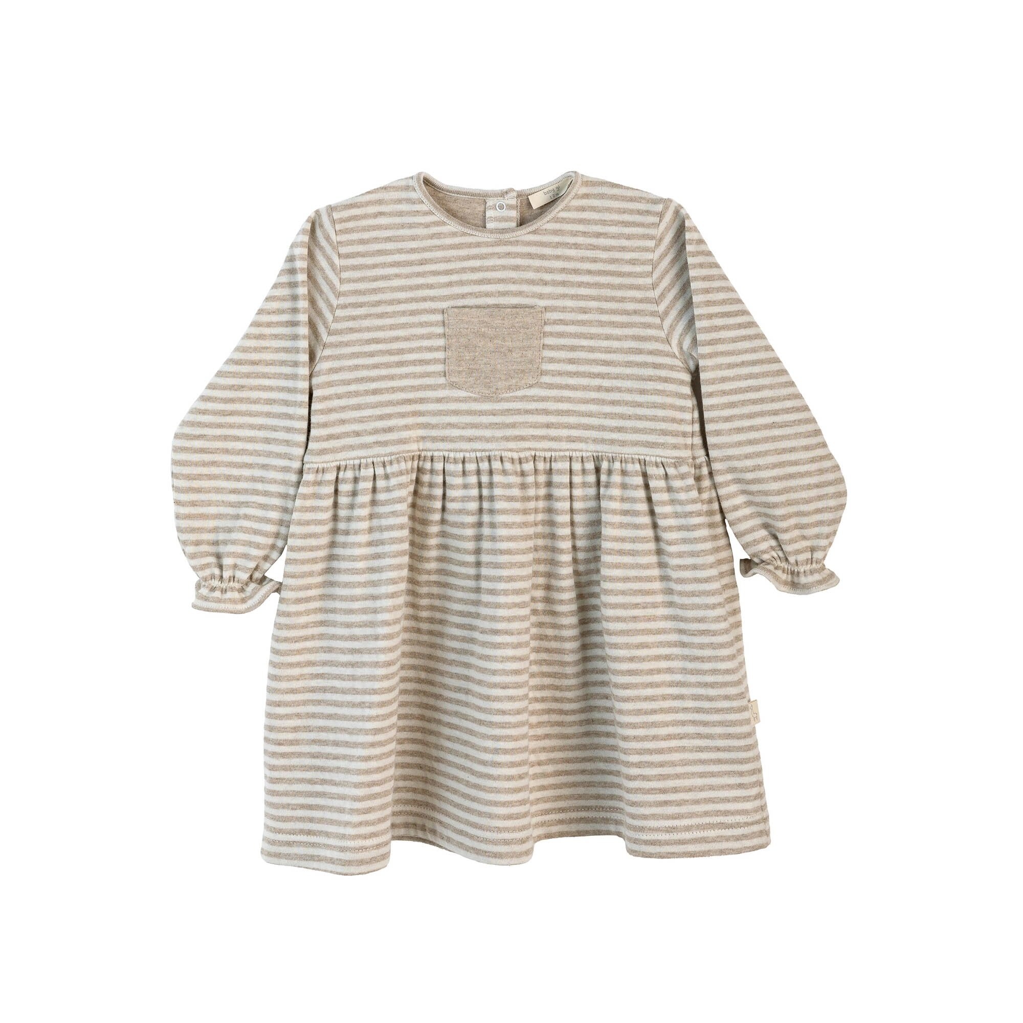 Imagem 0 de Vestido Às Riscas com Bolso