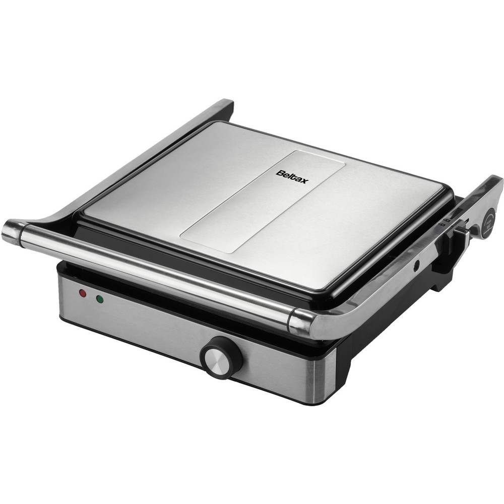Grelhador Elétrico Beltax BSG2218; 2000W; 29 x 26 cm Cinzento-1